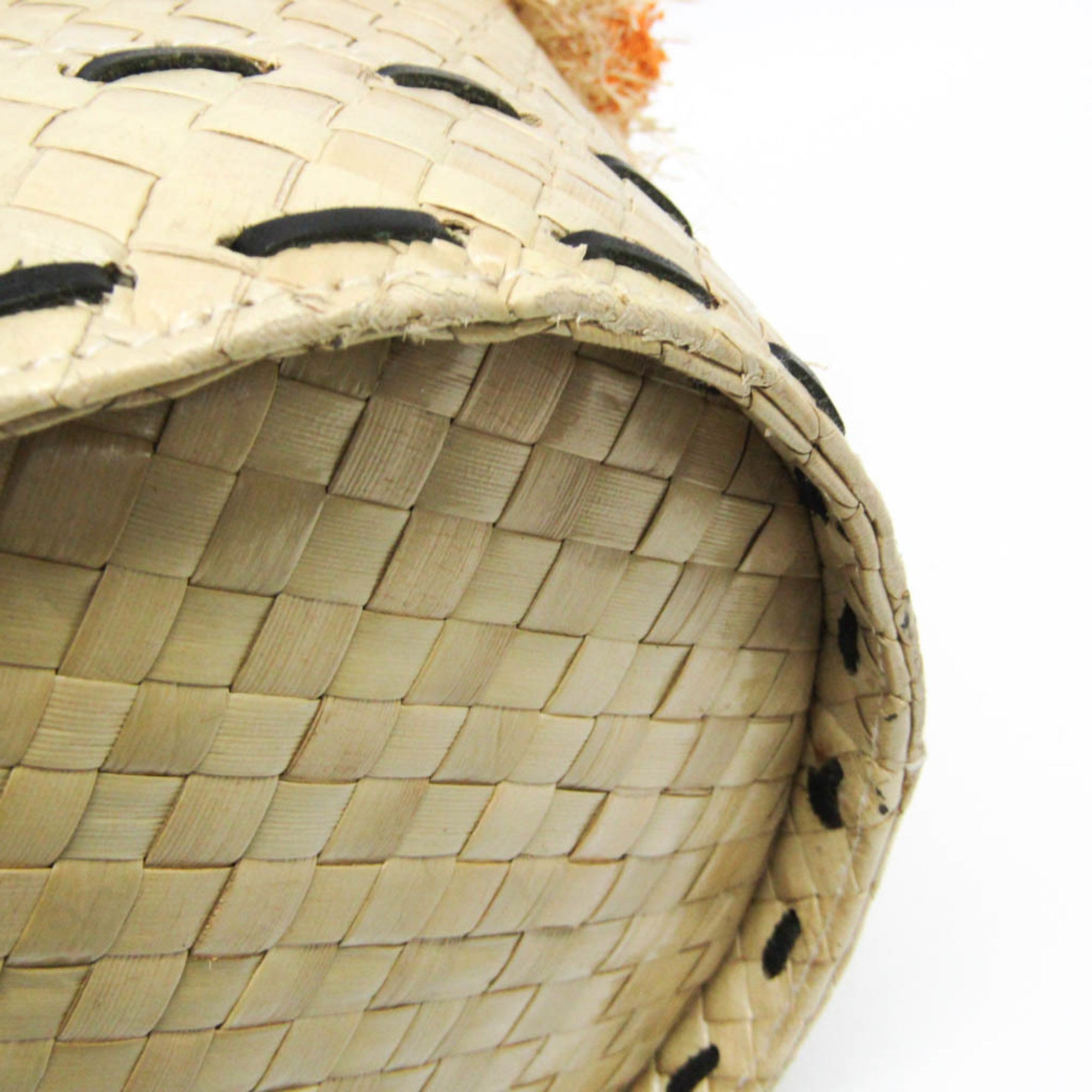 Tory Burch Pom Pom Beach Basket · Straw