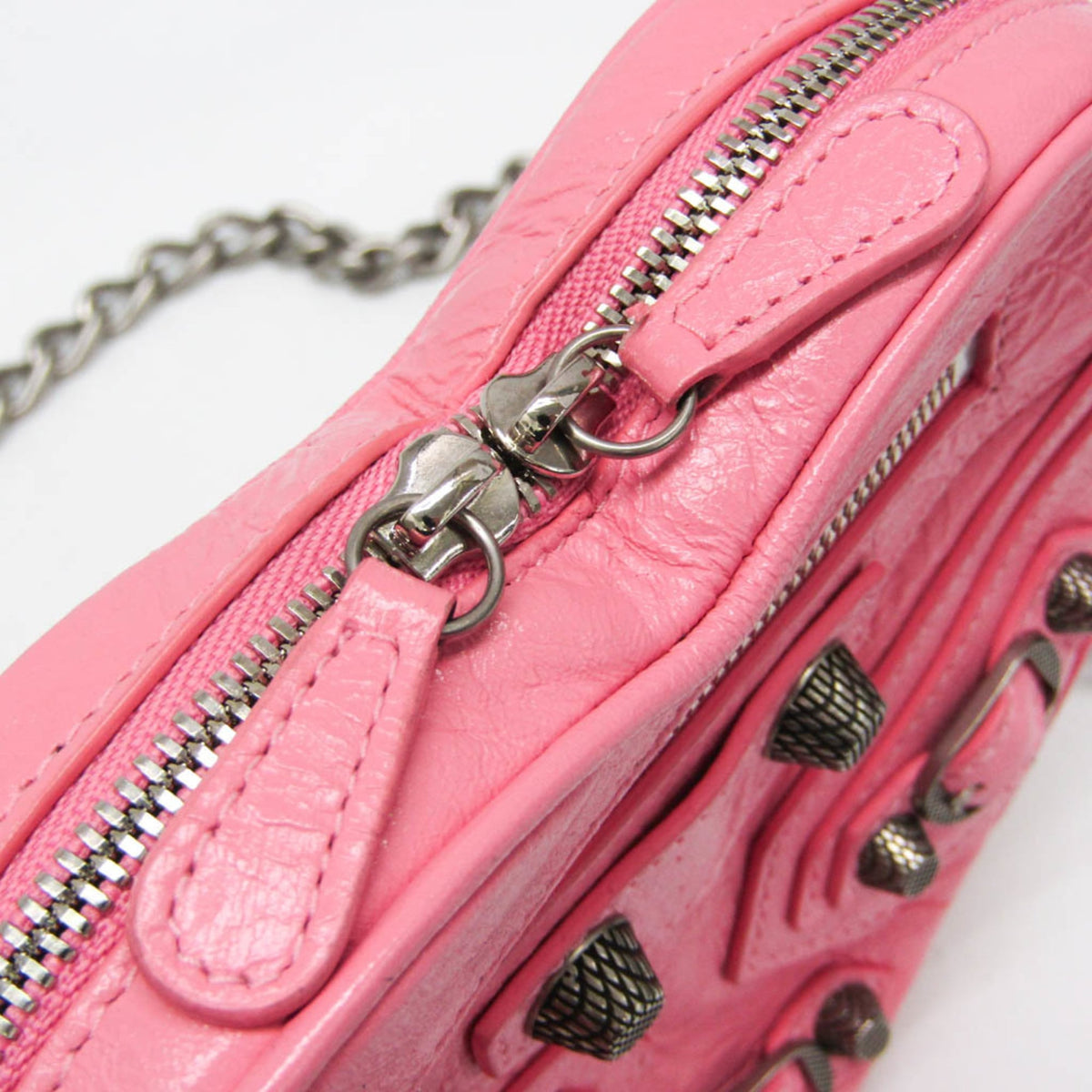 Balenciaga Le Cagol Heart Chain · Leather
