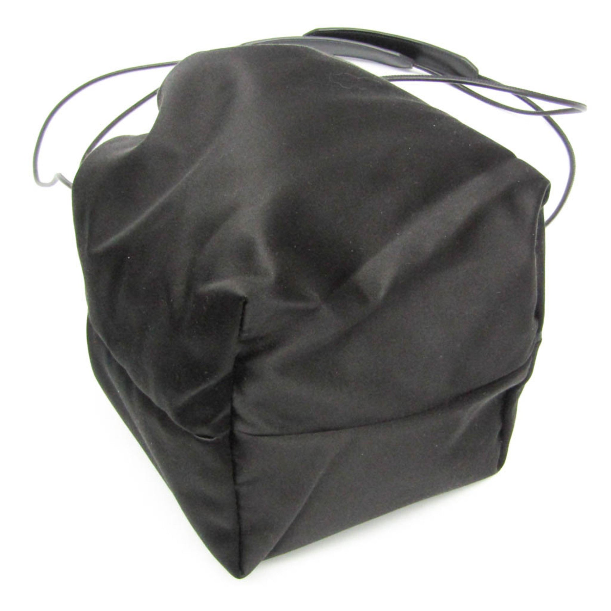 Jil Sander Drawstring · Leather & Satin