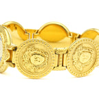 Versace Medusa Coin · Gold Plated