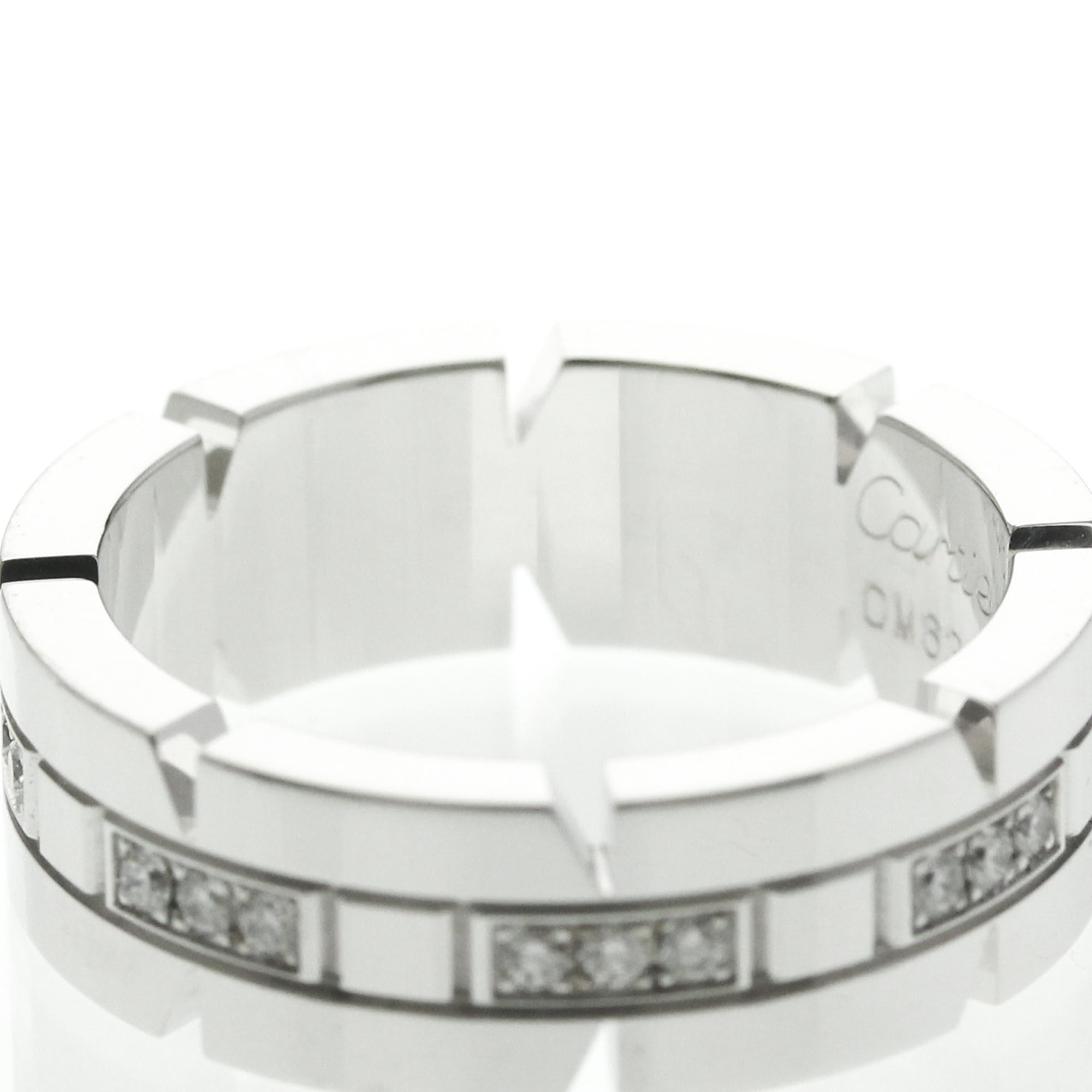 Cartier Tank Française · 18K White Gold · Diamond