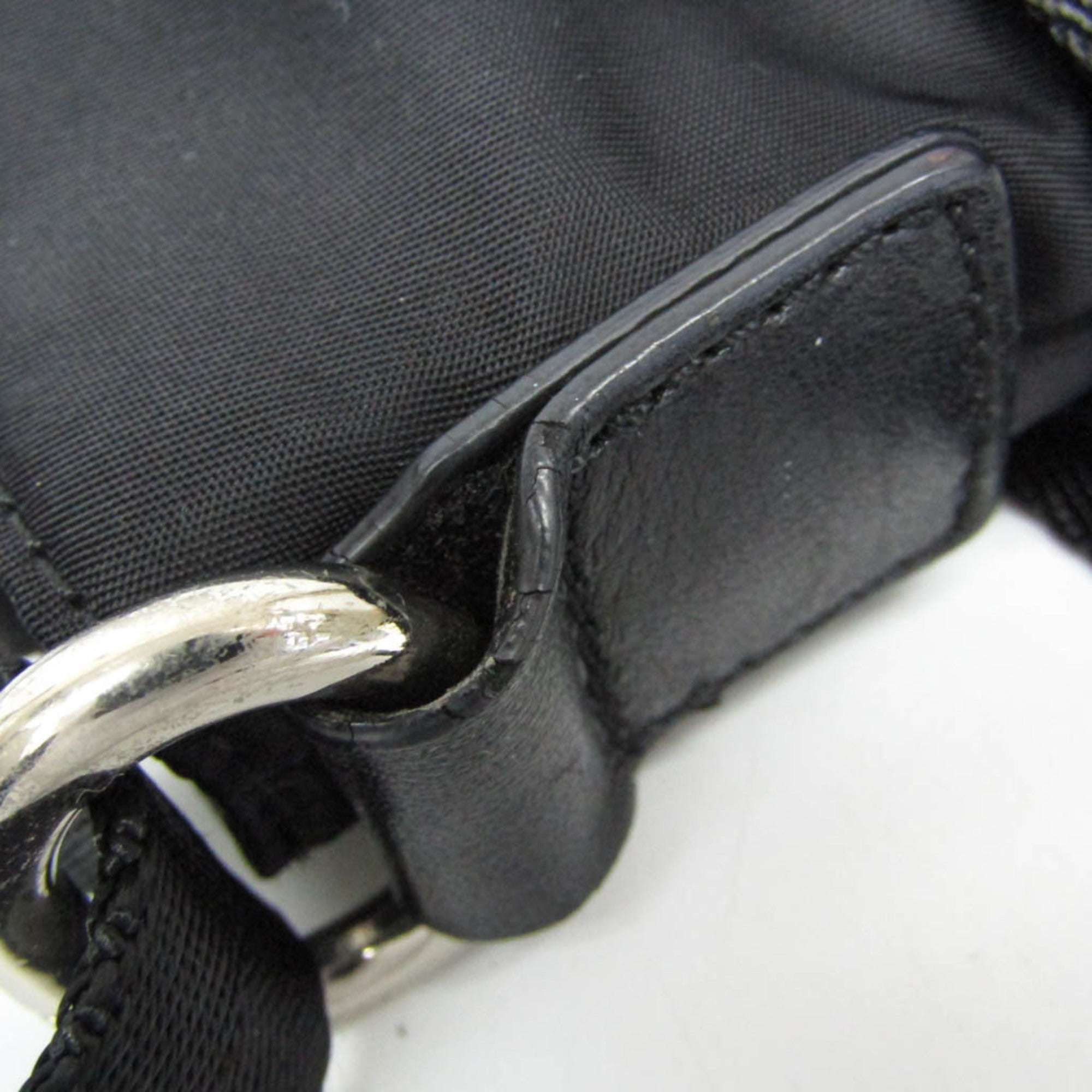 Hunting World · Nylon & Leather Shoulder Bag