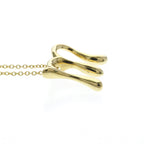 Tiffany Letter M · 18K Yellow Gold