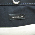 Balenciaga Navy Pochette · Canvas & Leather