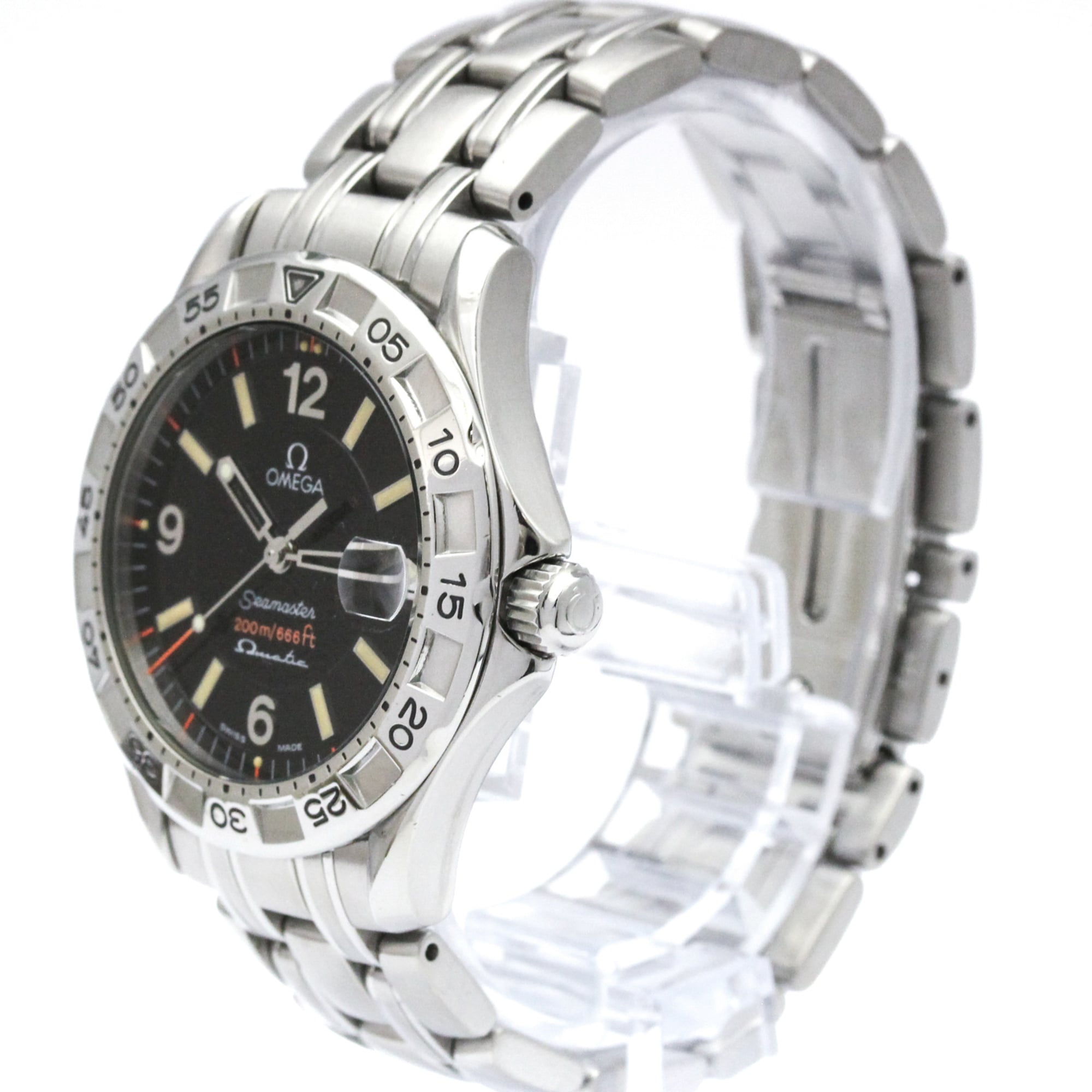 Omega Seamaster 200M · Steel · Auto Quartz