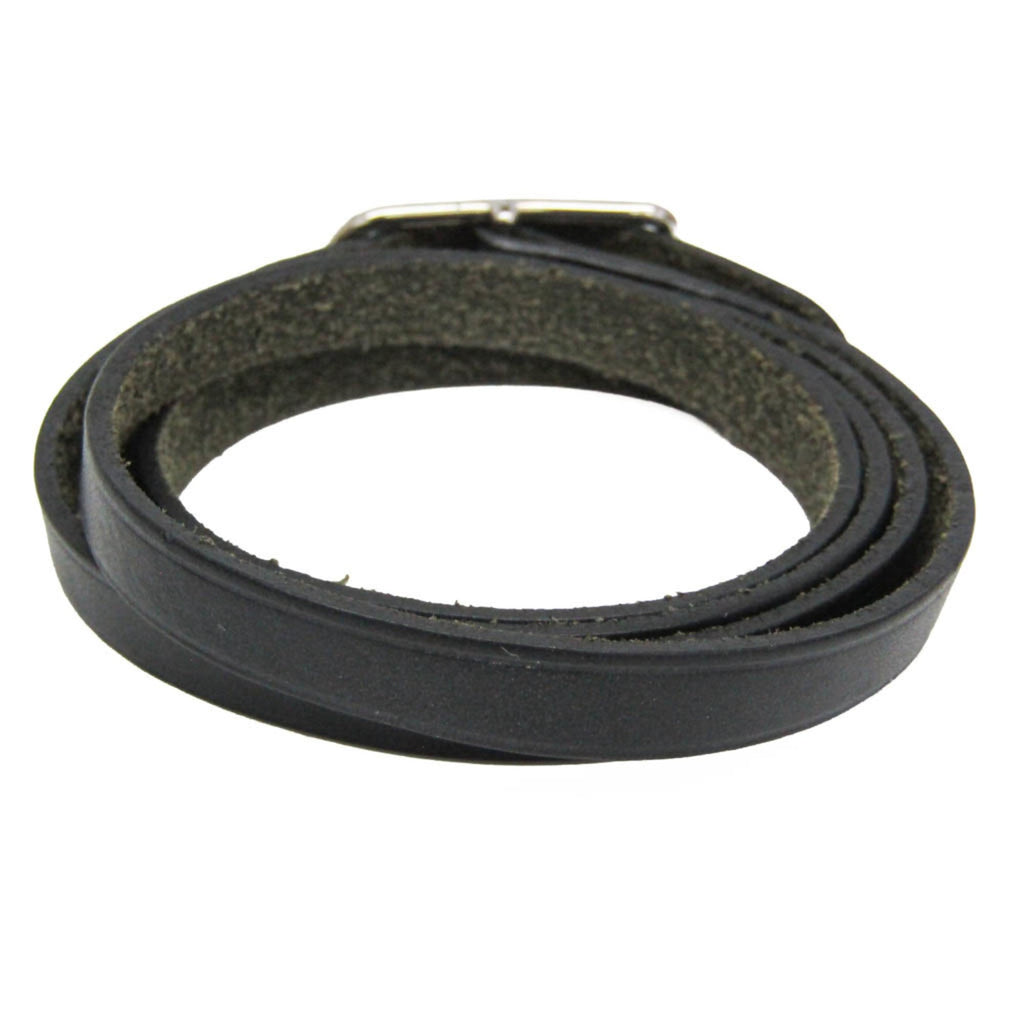 Hermès Hapi · 4-Strand Wrap · Leather