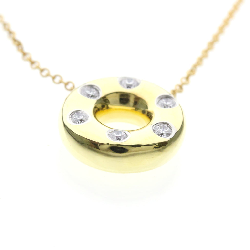 Tiffany Dots Circle · Diamond · Platinum