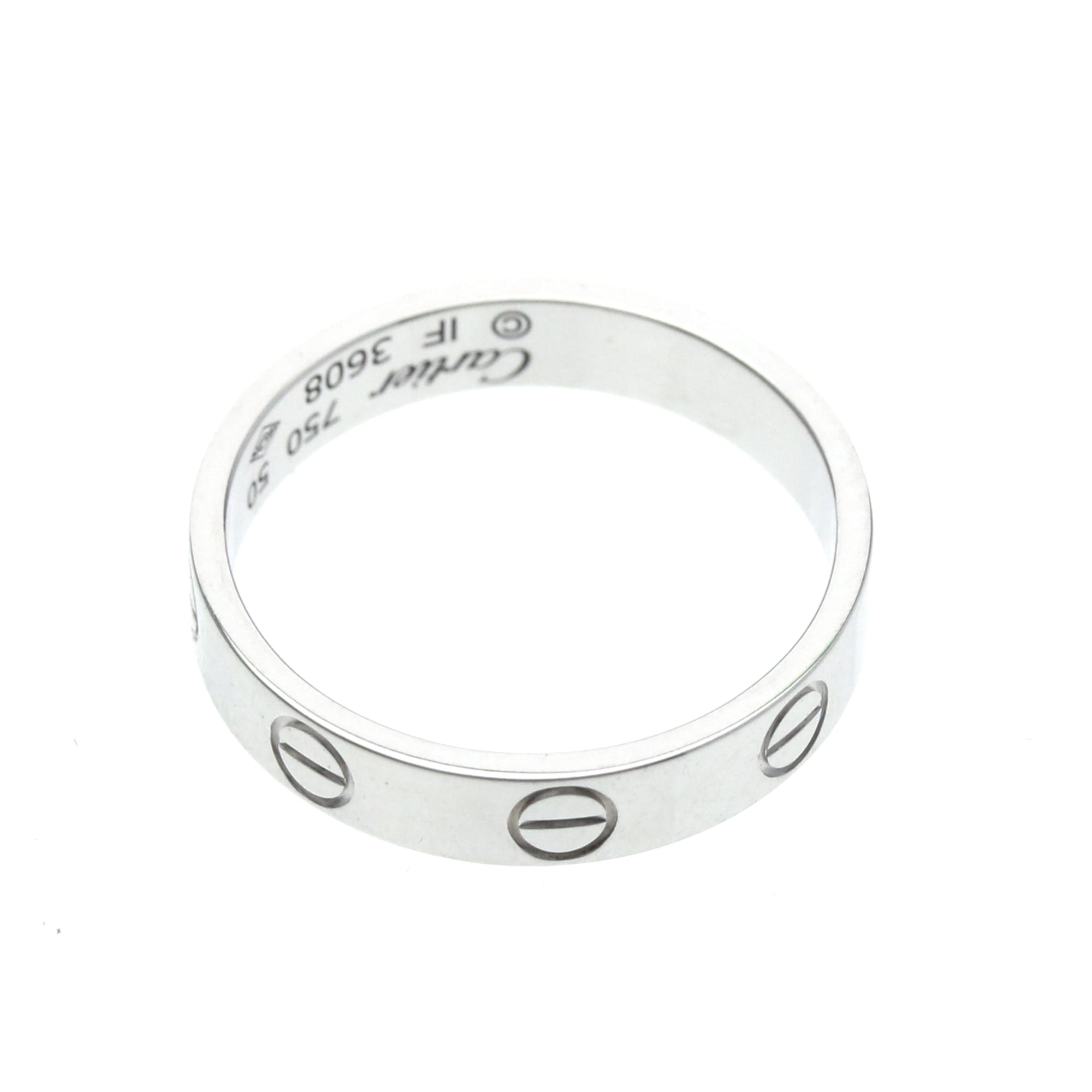 Cartier Mini Love · 18K White Gold