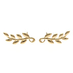 Tiffany Olive Leaf · Rose Gold Studs