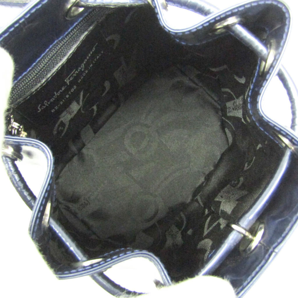 Salvatore Ferragamo Vara · Enamel Leather