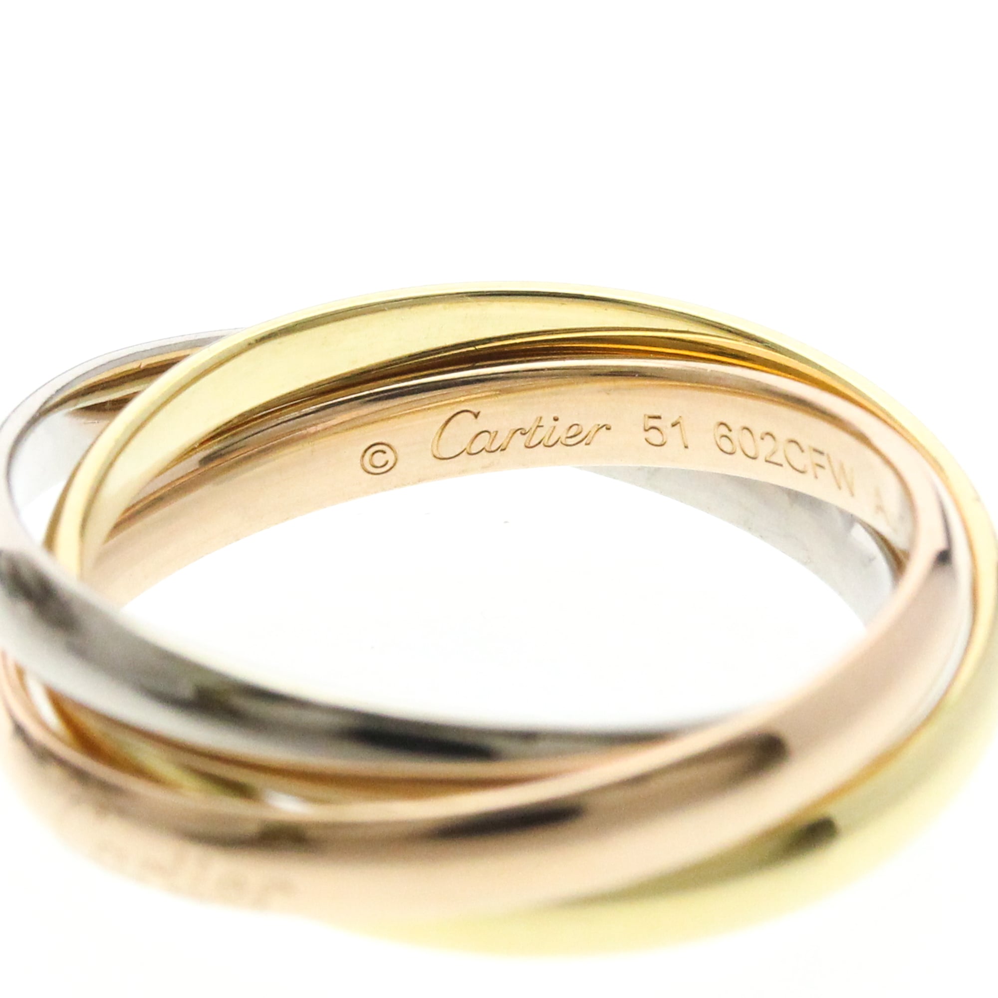 Cartier Trinity · Tri-Gold