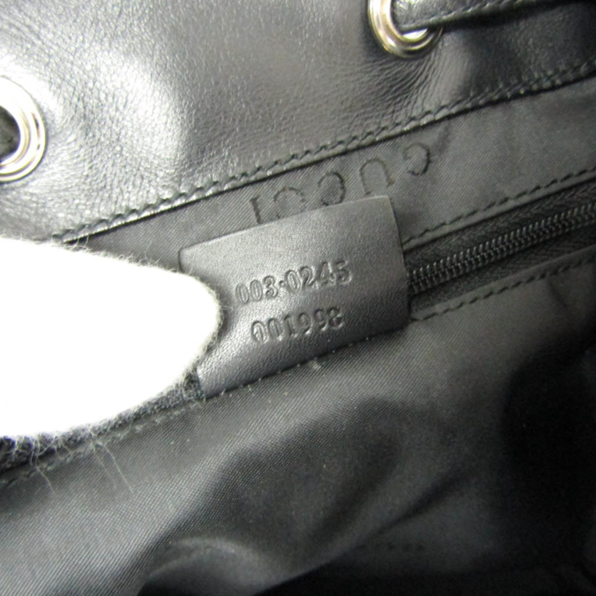 Gucci Jackie · Leather Backpack