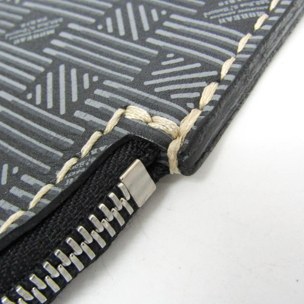 Moreau Leather Clutch · Two-Tone