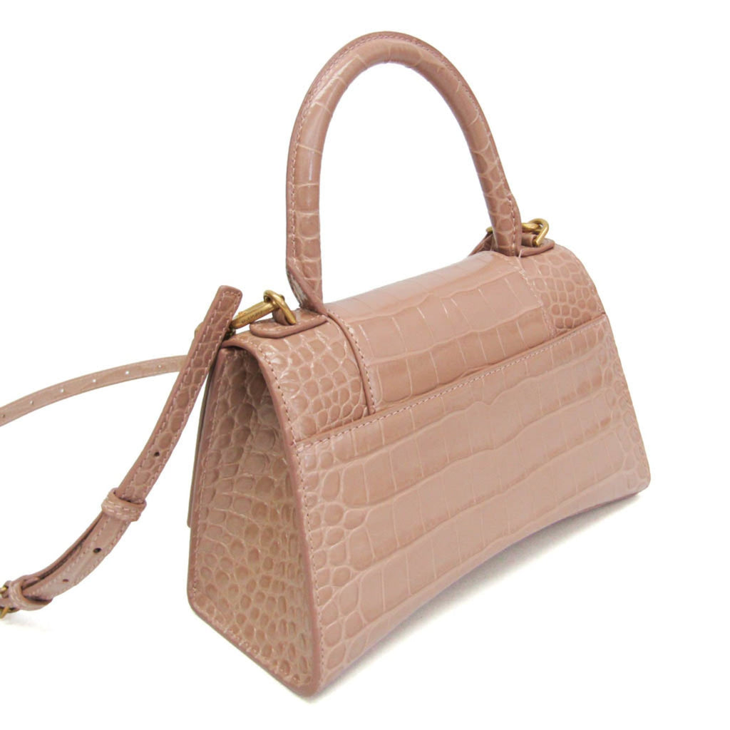Balenciaga Hourglass · Embossed Leather