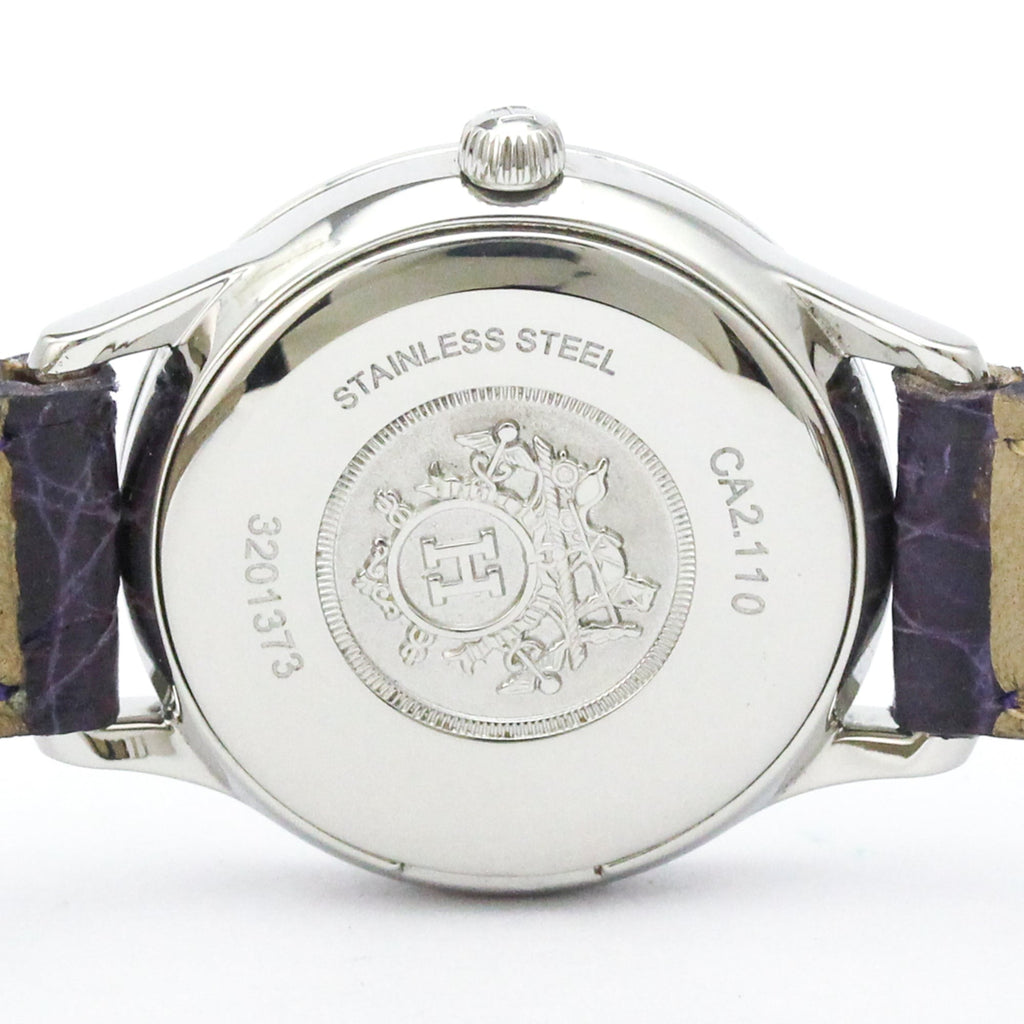 Hermes Slim D'Hermes · Steel · Quartz