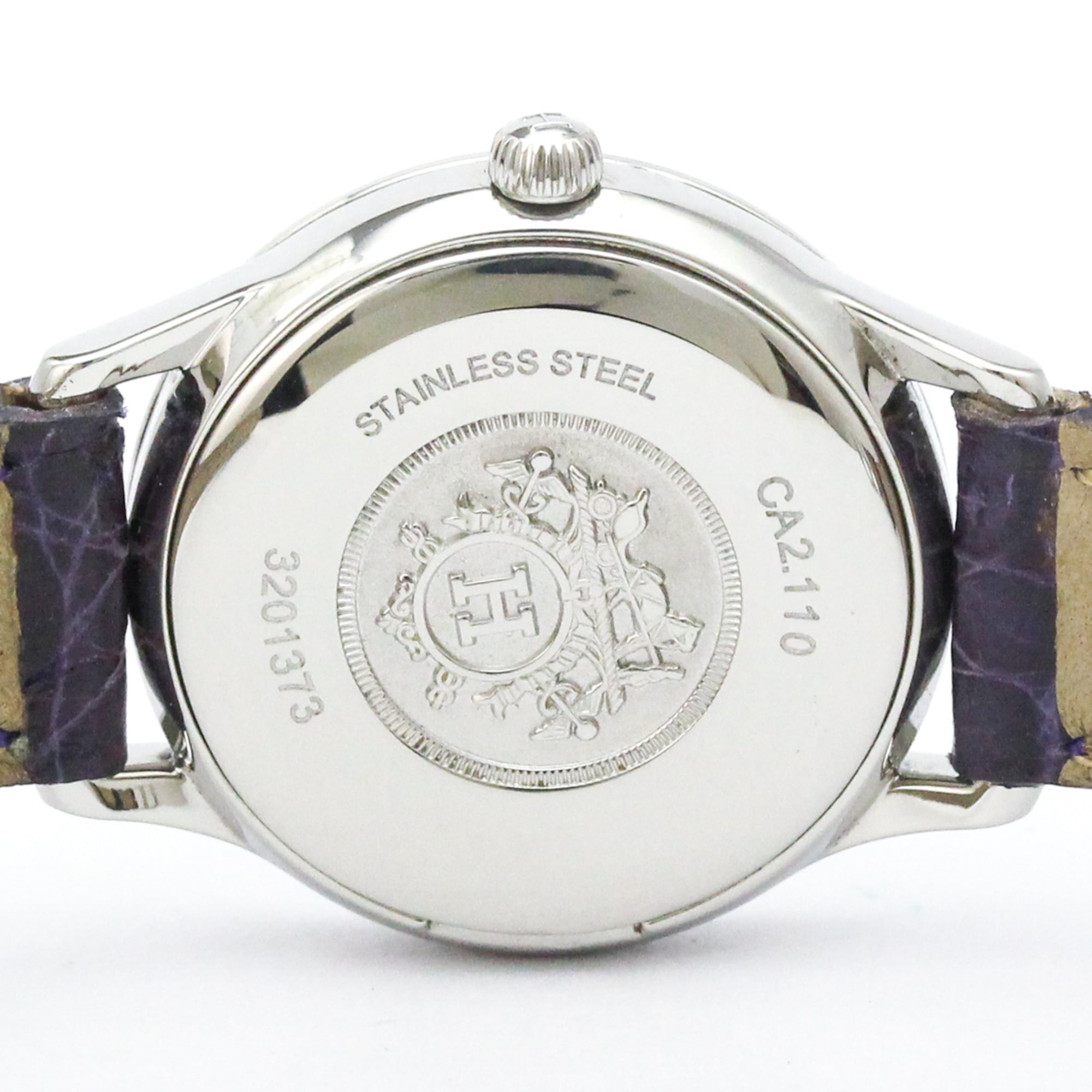 Hermes Slim D'Hermes · Steel · Quartz