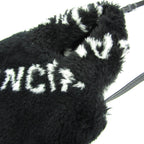Balenciaga Everyday Phone Holder · Faux Fur