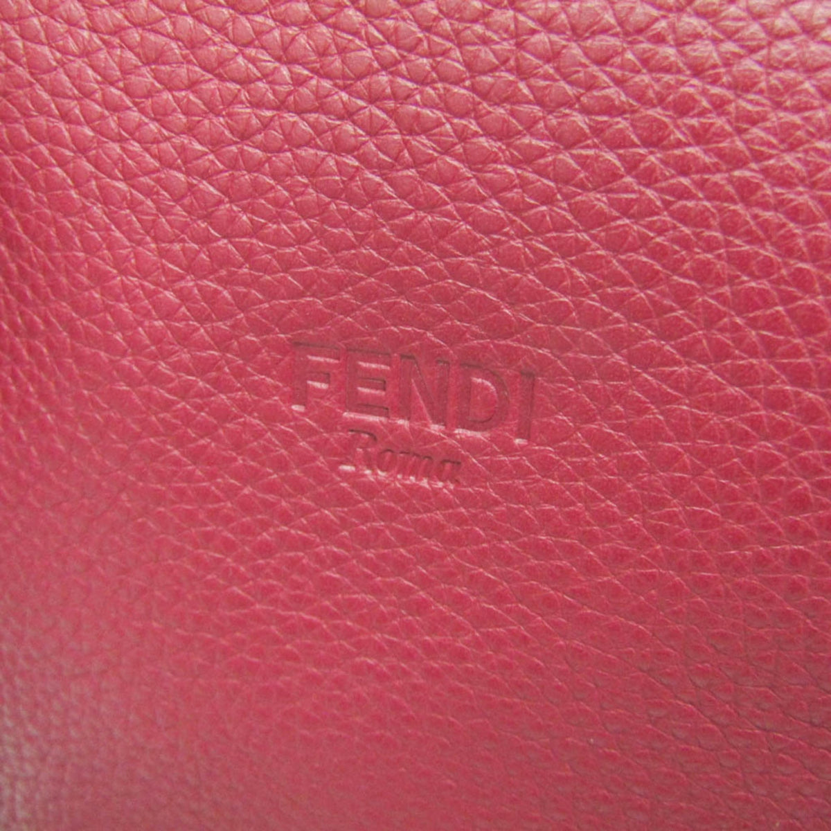 Fendi · Leather Handbag · Bordeaux