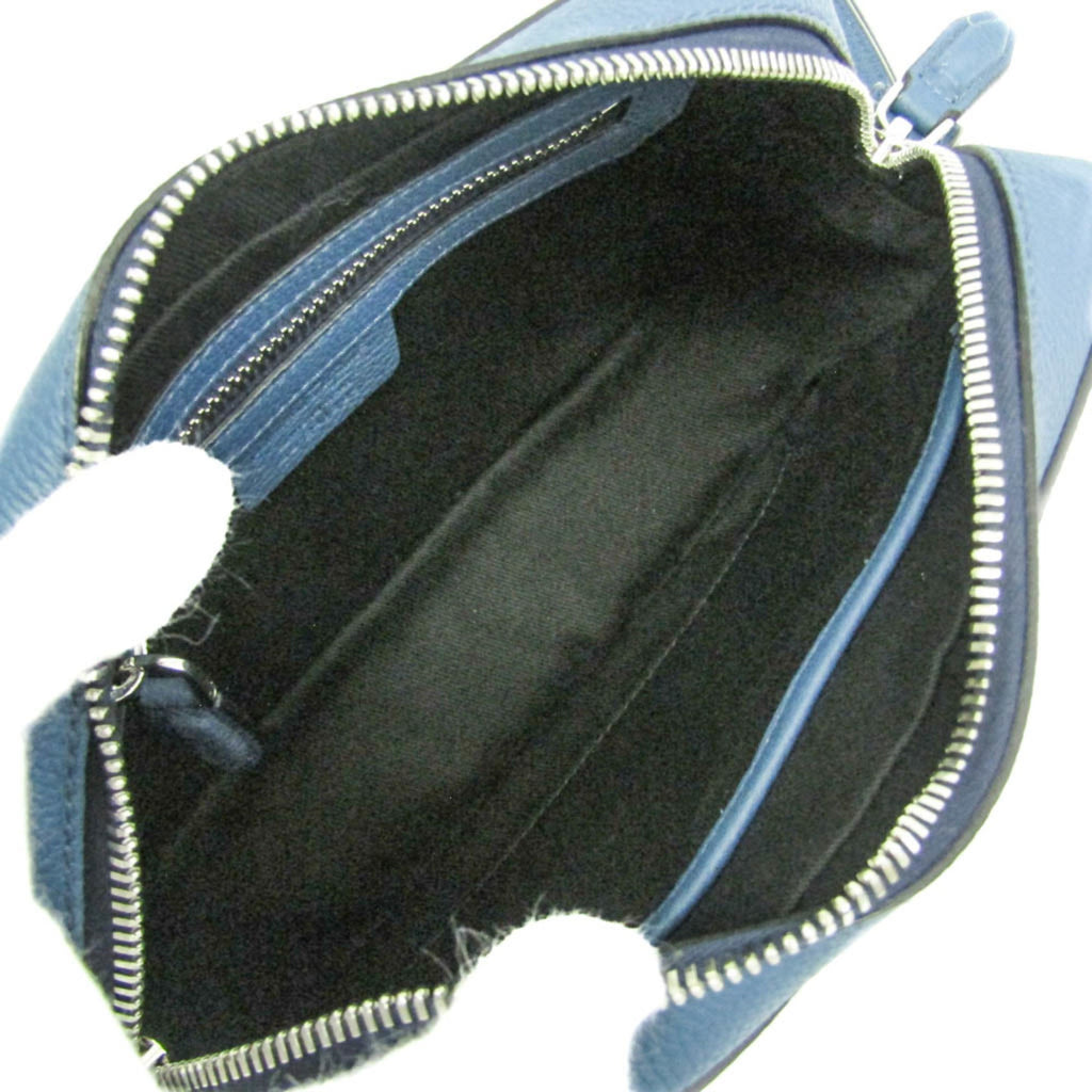 Salvatore Ferragamo Gancini · Leather Clutch