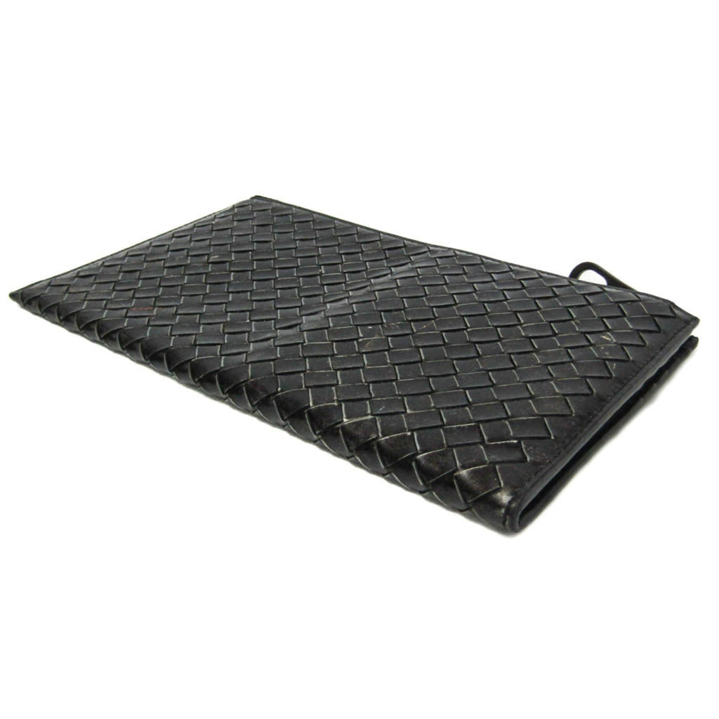 Bottega Veneta Intrecciato · Leather Clutch