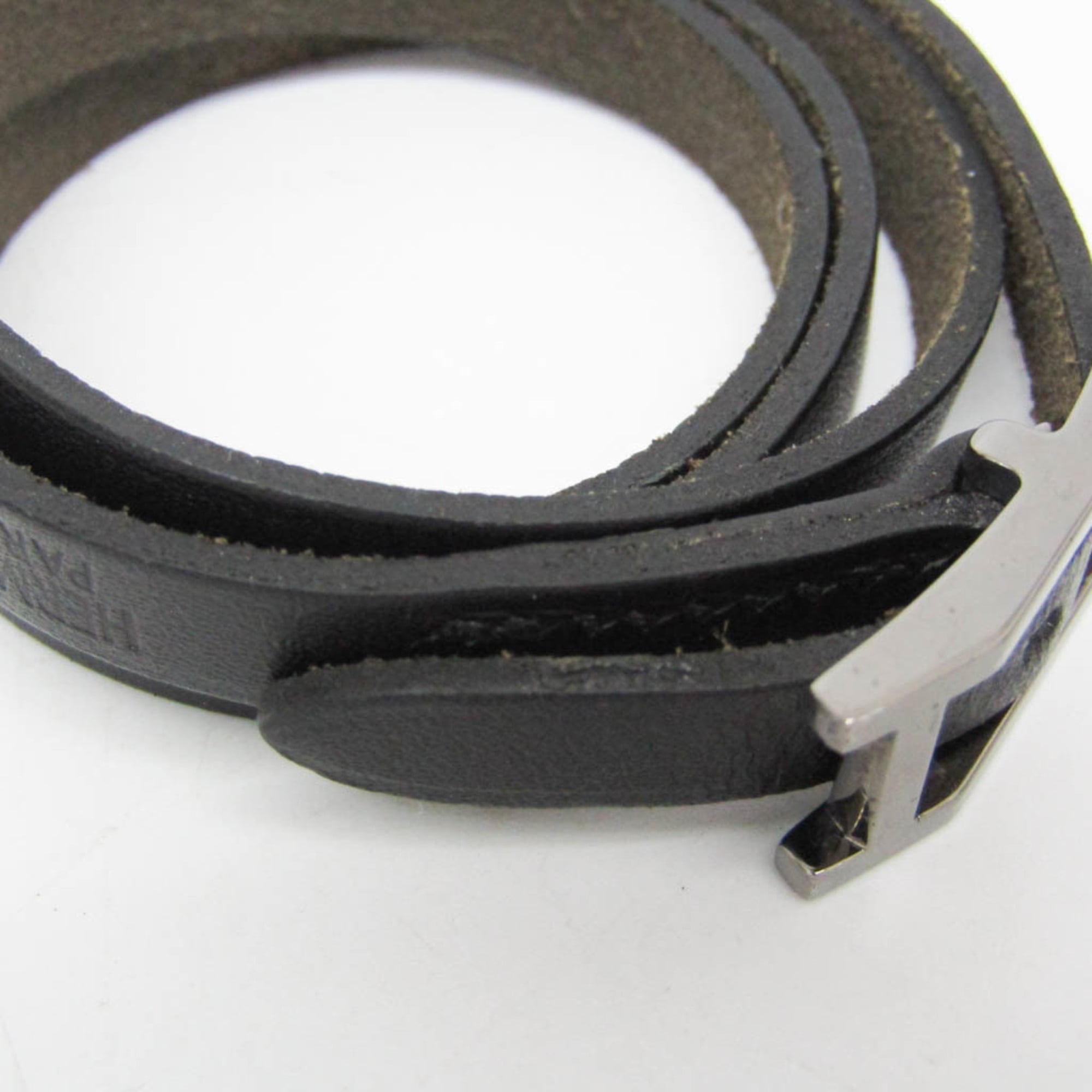 Hermès Hapi · Choker Bangle · Leather