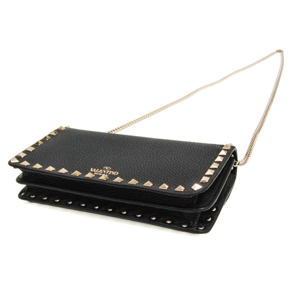 Valentino Garavani Rockstud Chain Wallet