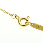Tiffany Cross · Diamond · 18K Yellow Gold