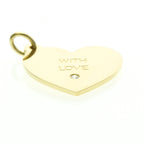 Tiffany Heart · Diamond · 18K Yellow Gold