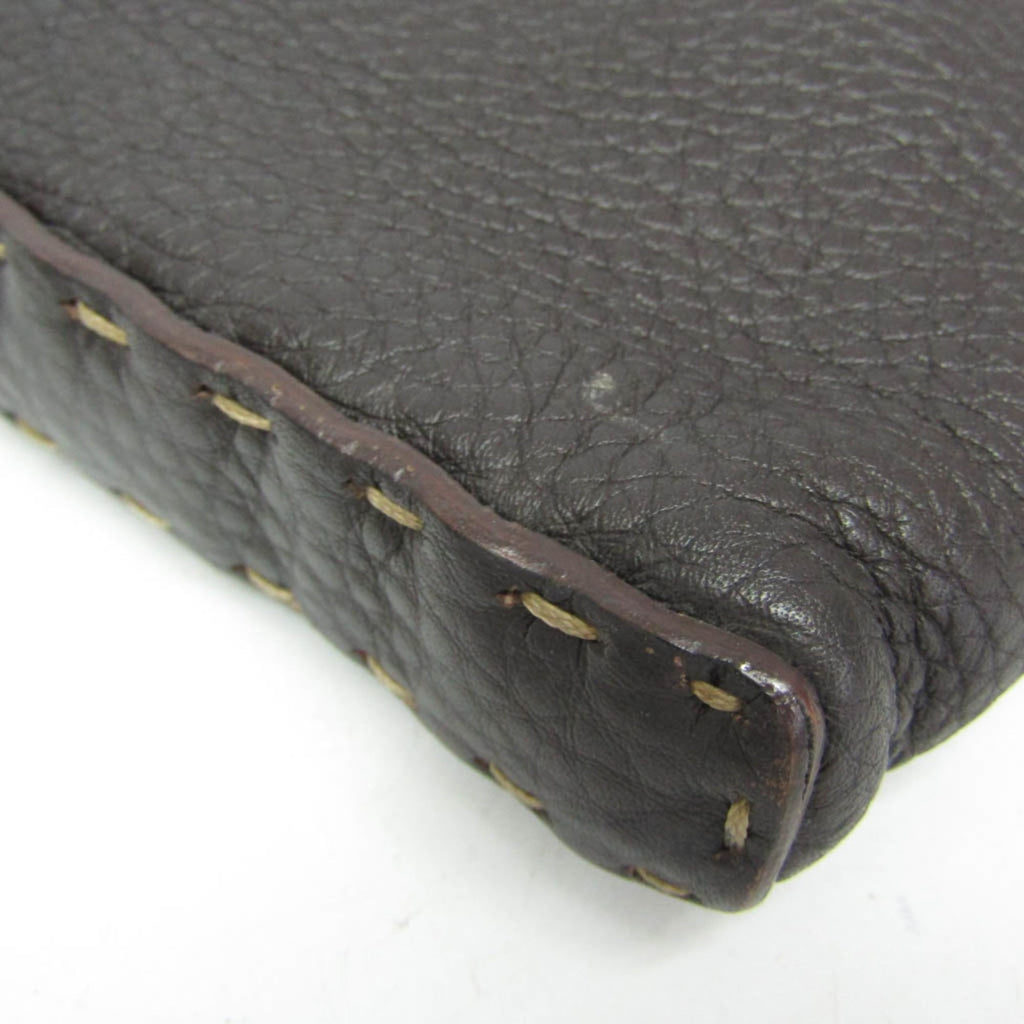Fendi Selleria · Leather Shoulder Bag