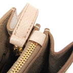 Miu Miu Madras · Leather Shoulder Bag