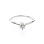 Tiffany Solitaire · 0.42ct Diamond · Platinum