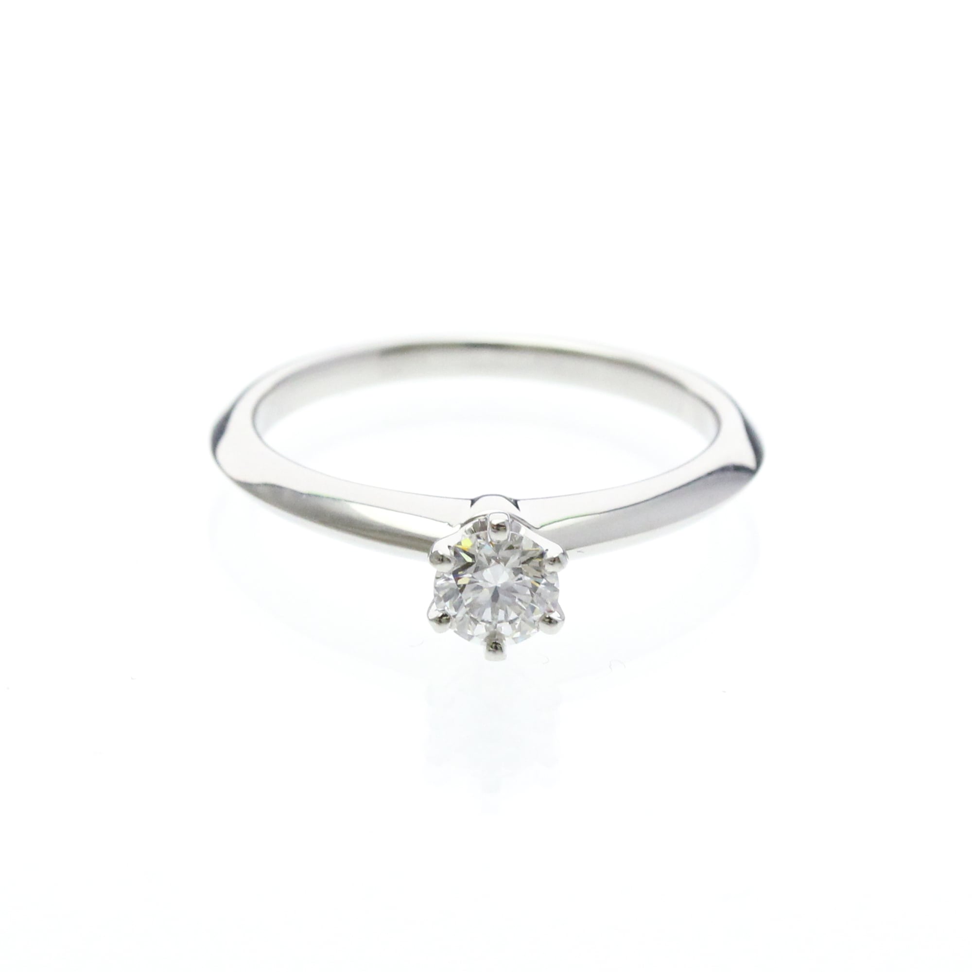 Tiffany Solitaire · 0.42ct Diamond · Platinum