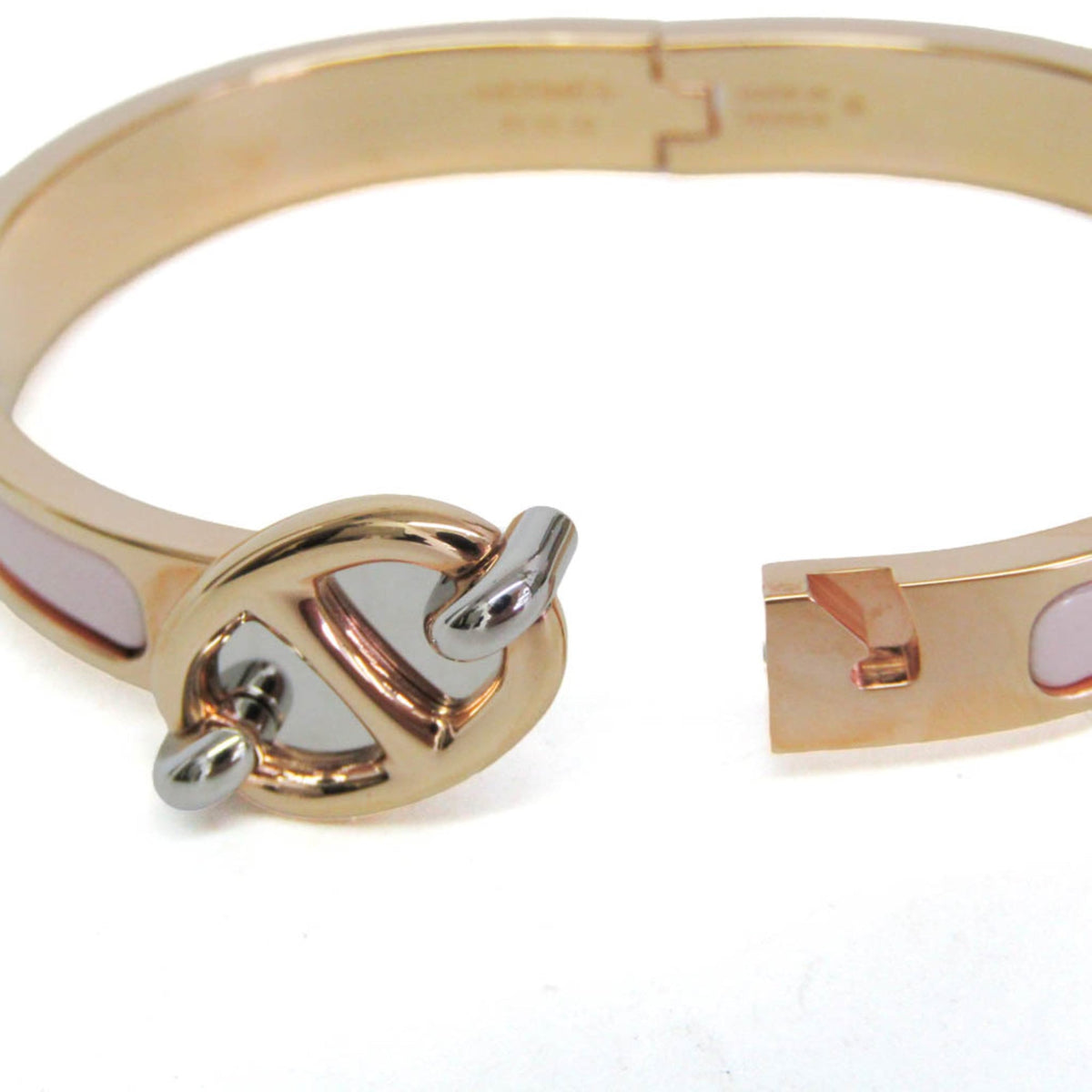 Hermès Clic · Chaîne d'Ancre · Rose Gold