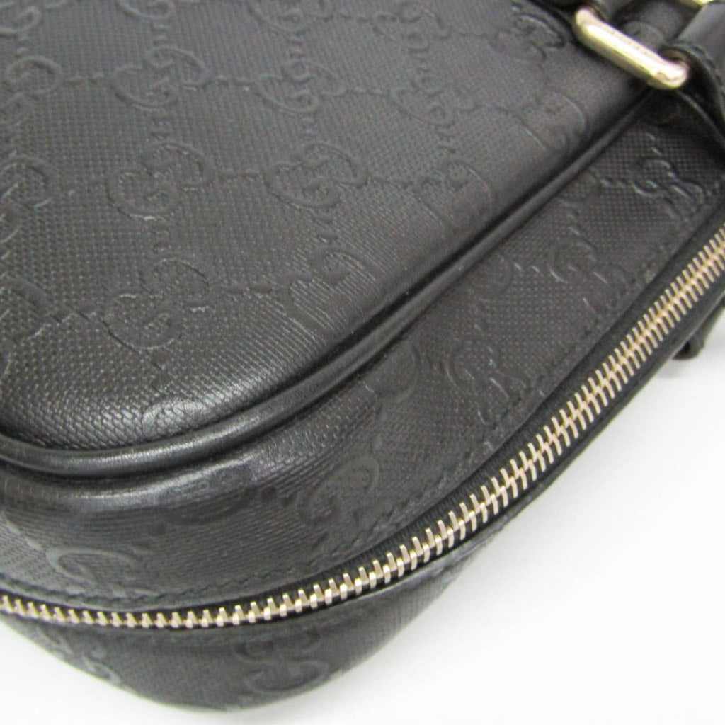 Gucci GG Embossed · Leather Briefcase