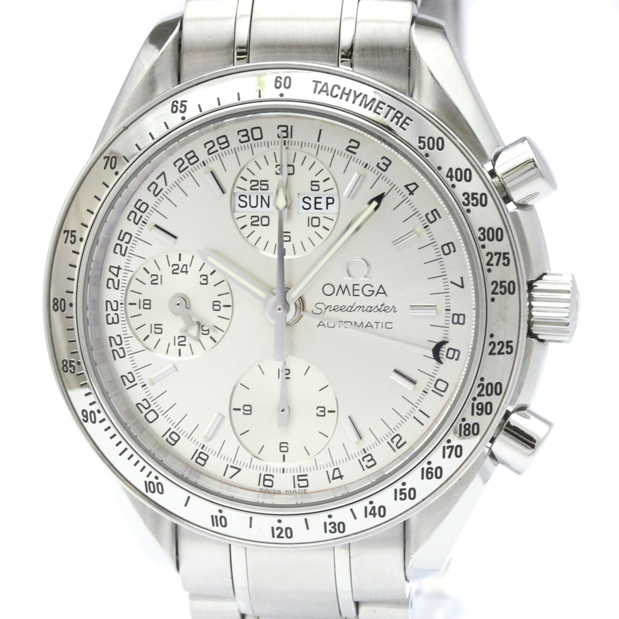 Omega Speedmaster Triple Date · Steel