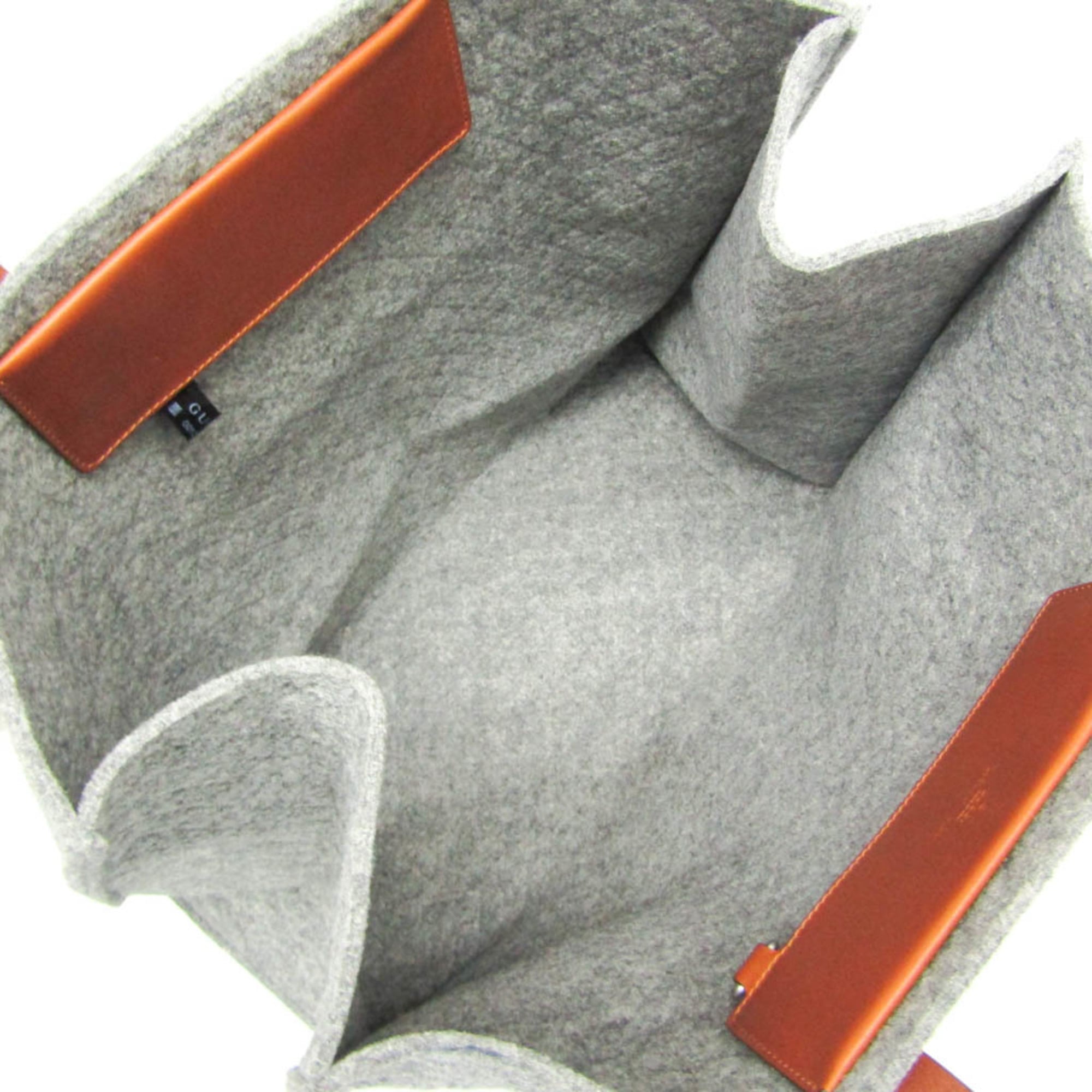 Gucci · Leather & Felt Tote