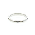 Tiffany Stacking Band · Platinum · Diamond