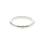 Tiffany Stacking Band · Platinum · Diamond