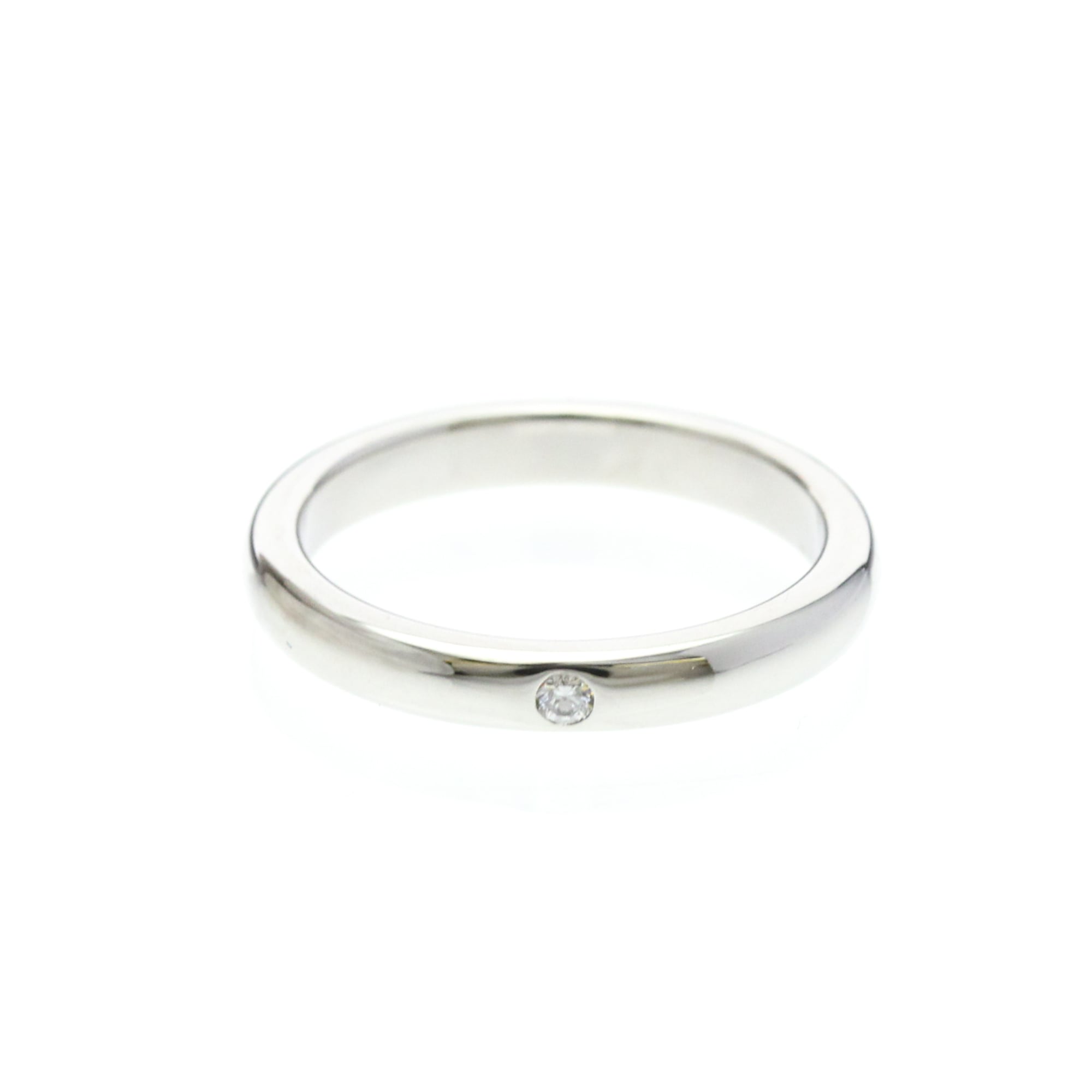 Tiffany Stacking Band · Platinum · Diamond