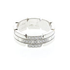 Cartier Tank Française · Diamond · White Gold