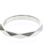 Boucheron Faceted · Platinum