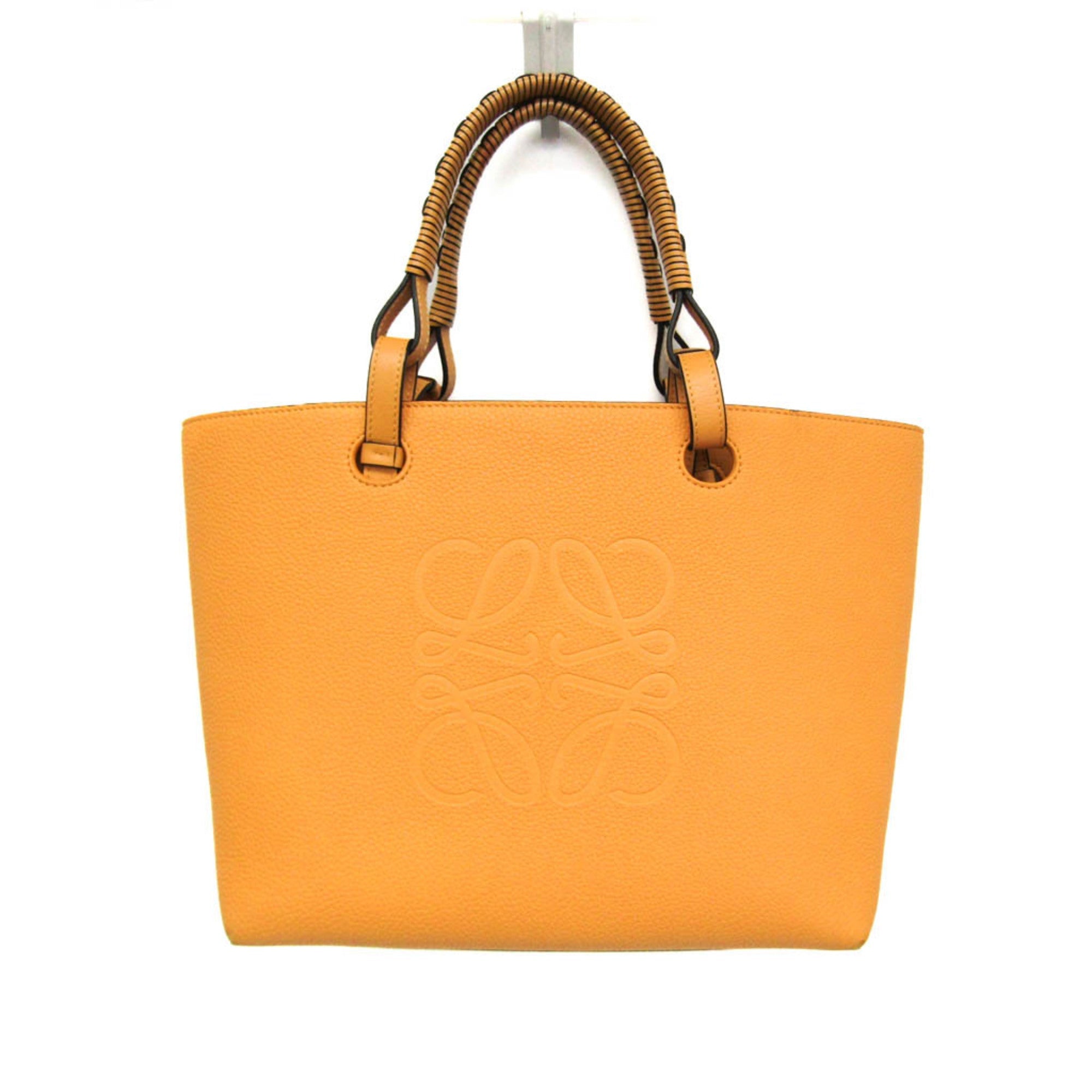 Loewe Anagram Tote · Saffron Calfskin