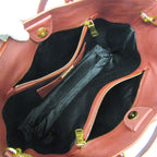 Miu Miu Leather Tote · Rubino