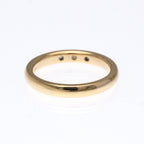 Tiffany Stacking Band · 3 Diamond · Rose Gold