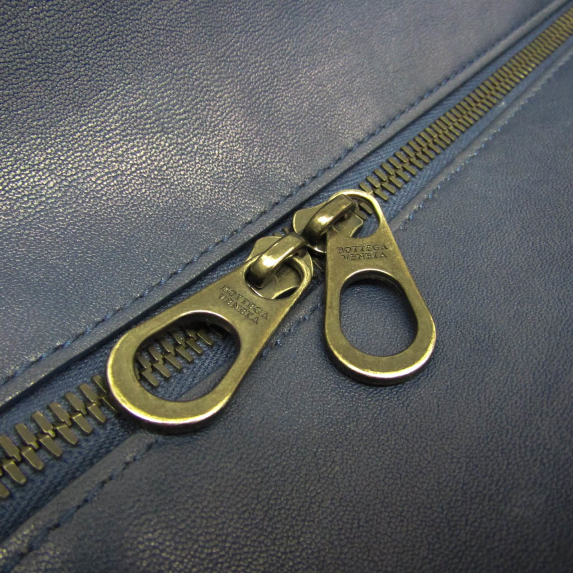 Bottega Veneta Intrecciato · Leather Briefcase