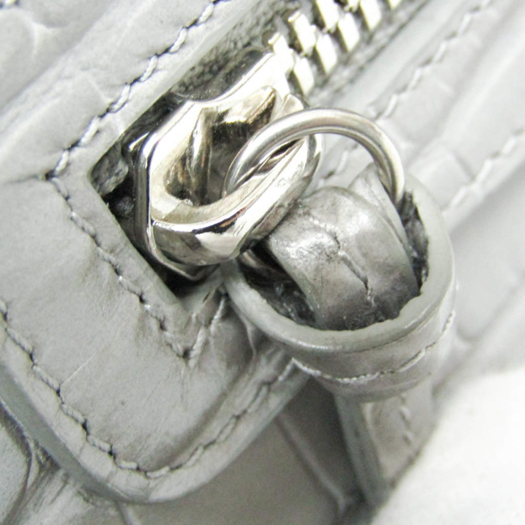Balenciaga · Embossed Leather Shoulder Bag