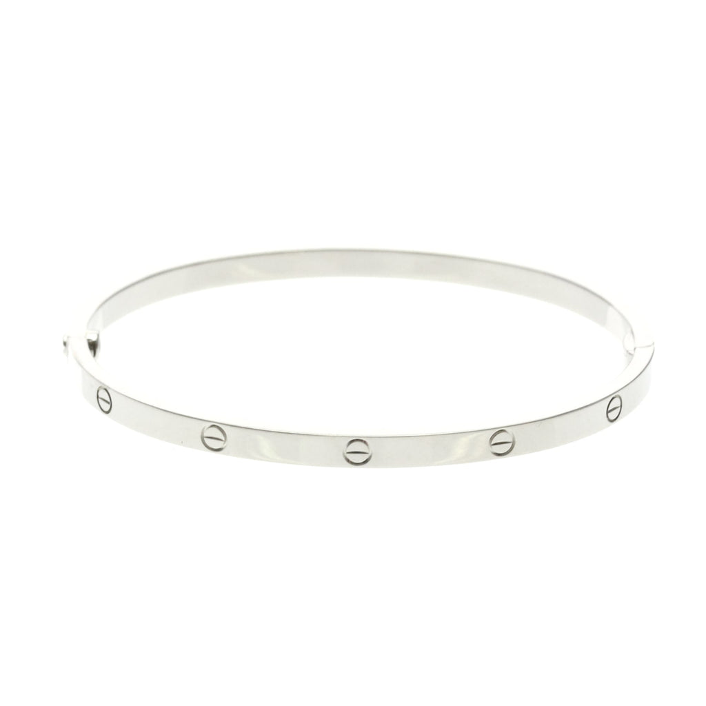 Cartier Love Bracelet SM · 18K White Gold