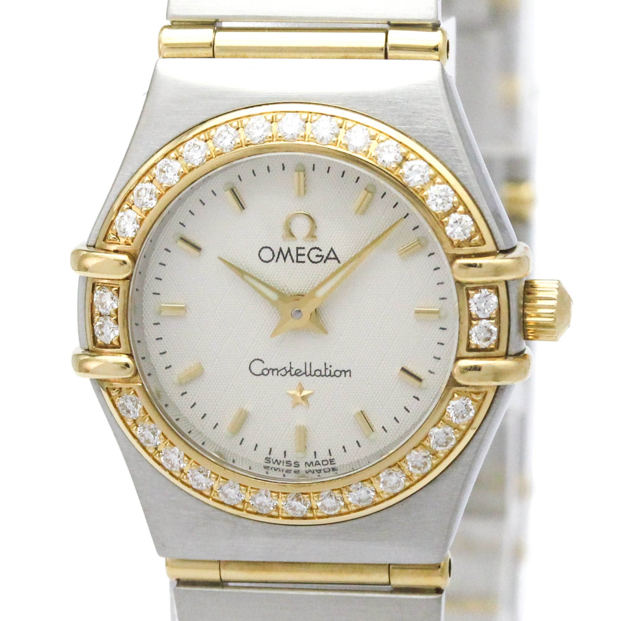 Omega Constellation · Diamond · 18K Yellow Gold