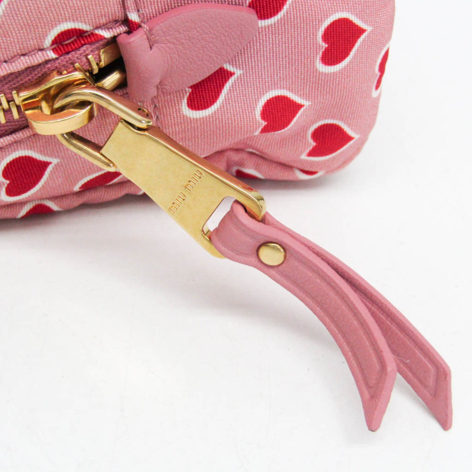 Miu Miu Heart · Nylon Pouch
