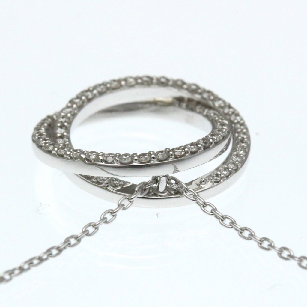 Ponte Vecchio Diamond Circle · 18K White Gold